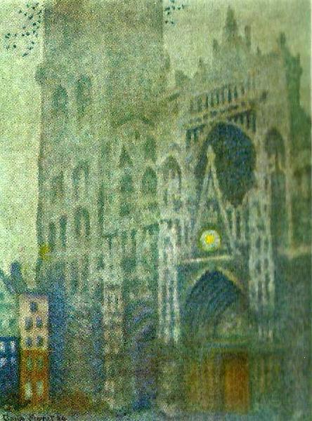 Claude Monet katedralen i rouen Norge oil painting art